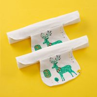 吸汗巾女大人学生青年纯棉汉巾背部成人隔汗巾月子孕产妇儿童大号 2条装[动物系列] 小号[适合身高0.9米-1.1米]