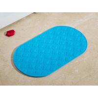 硅胶儿童洗澡垫 宝宝浴盆防滑垫浴缸游泳馆垫婴儿母婴店澡盆垫子 蓝色 硅胶42*25cm