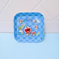 卡通儿童碗餐具套装宝宝辅食碗叮当猫哆啦A梦家用分格餐盘勺叉 叮当猫水果碟