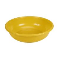 07脸盆消防军绿色脸盆解放部队黄色脸盆洗漱盆单人制式塑料脸盆 路款黄脸盆