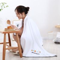 毛巾洗脸日用长浴巾女男可穿儿童裹胸成人洗澡擦手速干吸水不掉毛 推荐[加厚]星空(白) 浴巾(婴童款)