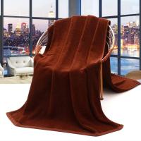 火疗毛巾纯棉加厚加大成人火疗艾灸浴巾养生馆宾馆洗浴专用大浴巾 咖啡色 40*80厘米/180克