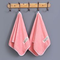 加大浴巾送毛巾吸水柔软家庭套巾成人情侣儿童速干裹巾比纯棉好用 两条毛巾(送粘钩) 七彩之光粉