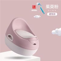 宝宝马桶便盆尿盆儿童坐便器男女小孩座便器加大卡通小便盆坐便器 茱萸粉 送刷子
