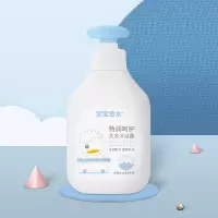 婴幼儿童二合一无泪配方清凉润肤洗发露沐浴露持久清香型 特润洗沐露600ml