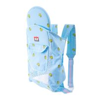 多功能新生儿婴儿背带前后两用夏季轻便透气网宝宝前抱式外出简易 2022蓝 0-18个月