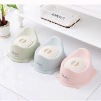 磨砂儿童坐便器小马桶婴幼儿男女宝宝便盆小孩痰盂把尿壶尿盆 磨砂款随机色发货