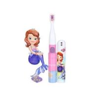 舒克儿童声波电动牙刷3-6-13岁小孩全自动男女学生软毛刷头 苏菲亚单刷柄(1刷柄+1刷头)无包装