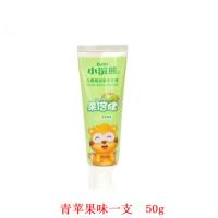 儿童牙膏换牙期中大童345612岁小孩防蛀牙刷套装宝宝水果味 [6-12岁]青苹*1支