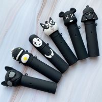 悦刻RELX一代卡通硅胶套保护套烟杆挂绳电子器式软壳锐克relax1代 一代透明