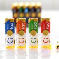 批发塑料充气炫酷旋转陀螺玩具防风电子气体带闪光灯一次性打火机 笑脸 10只