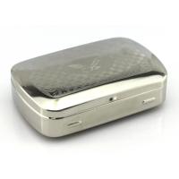 和廷便携烟盒烟丝盒不锈钢保湿随身烟筒装烟丝罐金属防压香於盒 A001