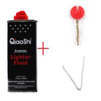 高品质ZP佐罗煤油打火机通用油133毫升清香型送火石棉芯一瓶 1瓶133毫升送6颗火石一根棉芯