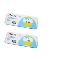 双层马口铁文具盒大容量铅笔盒男女简约笔盒儿童学生文具收纳盒 白色 +白色