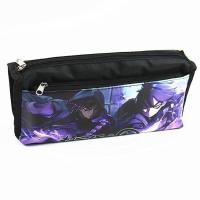 刺客五六七笔袋大容量中小学生男女网红文具盒帆布密码锁铅笔袋伍 刺客特价两层款无锁1款