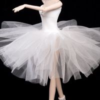 仙仙芭比娃娃芭蕾舞公主娃娃洋娃娃女孩闺蜜过家家玩具生日礼物 白芭蕾衣服(只有衣服)