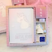 生日礼物女生闺蜜创意小学生便宜十岁儿童回礼开学送全班同学老师 蓝色独角兽(小礼盒) 原包装(无礼品袋)