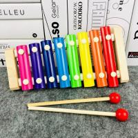 幼儿童八音小木琴手敲琴8个月乐器玩具1一2岁半3宝宝婴儿益智早教 八音琴（送琴谱）