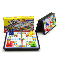 儿童飞行棋跳跳棋成人棋类玩具益智磁性五子棋中国国际象棋围棋 飞行棋(小盒)