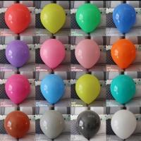 36寸加厚大号气球特大地爆球儿童卡通18寸防爆广告汽球装饰布置 18寸混色10个 送打气筒