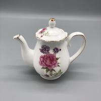 厨房用品陶瓷调料盒套装家用组合装调味瓶盐糖 醋壶 作料盒调料瓶 醋壶1红花