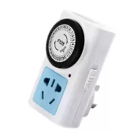 鱼缸增氧循环定时器插座智能定时开关厨房电饭煲预约机械式定时器 普通版