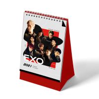 2021年EXO蔡徐坤BLACKPINK王一博肖战TFBOYS王俊凯周边台历日历 EXO(2021年台历)