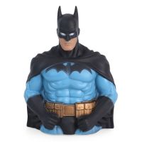 超凡蜘蛛侠储钱罐复仇者联盟儿童装钱防摔绿巨人男孩生日礼物硬币 搪胶蝙蝠侠[储钱罐]