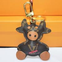 高品质小牛钥匙扣法斗小狗包钥匙链包挂件公仔创意情侣互赠一只牛 L小牛钥匙扣V 普通快递盒装