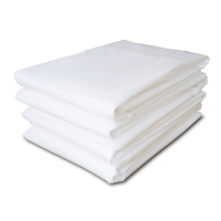 大号白色透明塑料袋大垃圾袋收纳打包装被子搬家加厚6080批发超大 45x55 小号连卷120只(不是平底) 加厚