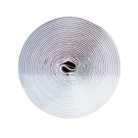 家用防蚊防虫门帘静音透气防蚊门帘安装门帘配件 勾面白色6米