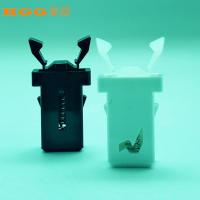 家用按压式垃圾桶厂家卡扣 塑料弹簧开关锁扣配件零件 适用于汽车 黑色4个