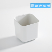 卫生间免打孔置物架壁挂洗漱台化妆品收纳整理盒厨房调味料收纳架 加厚收纳架(短款)