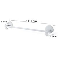 免打孔浴室拖鞋架壁挂鞋子收纳神器北欧卫生间置物架厕所鞋架 白色 1层