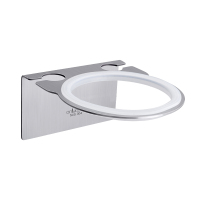 浴室吹风机架免打孔壁挂电吹风挂架304不锈钢卫生间置物架风筒架 单个