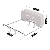 脸盆架卫生间置物架免打孔洗澡间浴室厕所壁挂墙上洗脸盆子收纳架 可放多个脸盆