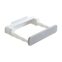 可伸缩脸盆收纳架免打孔壁挂用品大全卫生间置物架浴室放洗脸盆架 北欧灰1个[普通款]