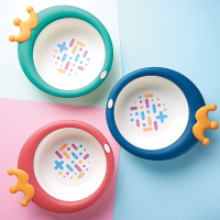 3个装初生婴儿洗脸盆新生儿童用品洗屁股PP宝宝小盆子家用三件套2 皇冠大号3个装[蓝色+绿色+红色]区分使用