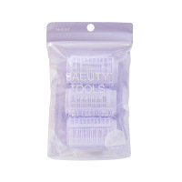 可拼接空气八字刘海卷发筒塑料定型固定神器蓬松自粘卷发夹 大号(3个装)