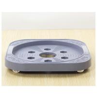 厨房置物架煤气瓶可移动托盘托架液化瓶煤气瓶架底座支架煤气罐架 灰色