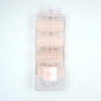 MINISO卷发筒果冻色魔法卷发器卷发棒 塑料懒人 刘海卷 专业果冻色卷发器(4个装)小号