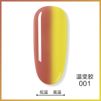 美甲火烧云指甲油仙女变色套装持久防水渐变色胶24色 001