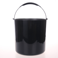 垃圾桶家用有带盖脚踩客厅小号卫生间简约现代厨房大号脚踏拉圾筒 黑色内桶(6.5L)(无赠品)