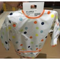 国内代购免代购费克拉丁围嘴儿童宝宝罩衣吃饭画画防水反穿衣 克拉丁围嘴1个装 0-18个月