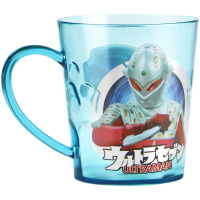 儿童刷牙杯可爱牙刷牙膏杯子牙缸卡通宝宝防摔透明洗漱口杯 奥特曼赛文口杯300ML