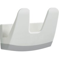 带接水锅盖架壁挂免打孔厨房放锅盖的架子挂式收纳神器置物架家用 白色