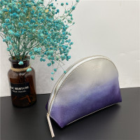 LA MER渐变色贝壳紫色渐变银白网红晚宴包收纳包