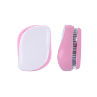 tt梳独角兽迷你便携顺发梳凯特王妃按摩气垫梳子防静电英国魔法梳 可爱粉-白盖+蓝梳齿 有LOGO