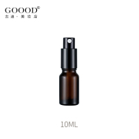 2个装 避光玻璃喷雾瓶小喷壶便携化妆爽肤水脸部香水分装瓶空瓶子 10ml-2个装