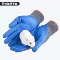 仓鼠手套防咬玩具宠物鼠刺猬金丝熊小仓鼠防抓伤专用用品 防咬加厚手套(适合仓鼠 金丝熊 刺猬 兔子)